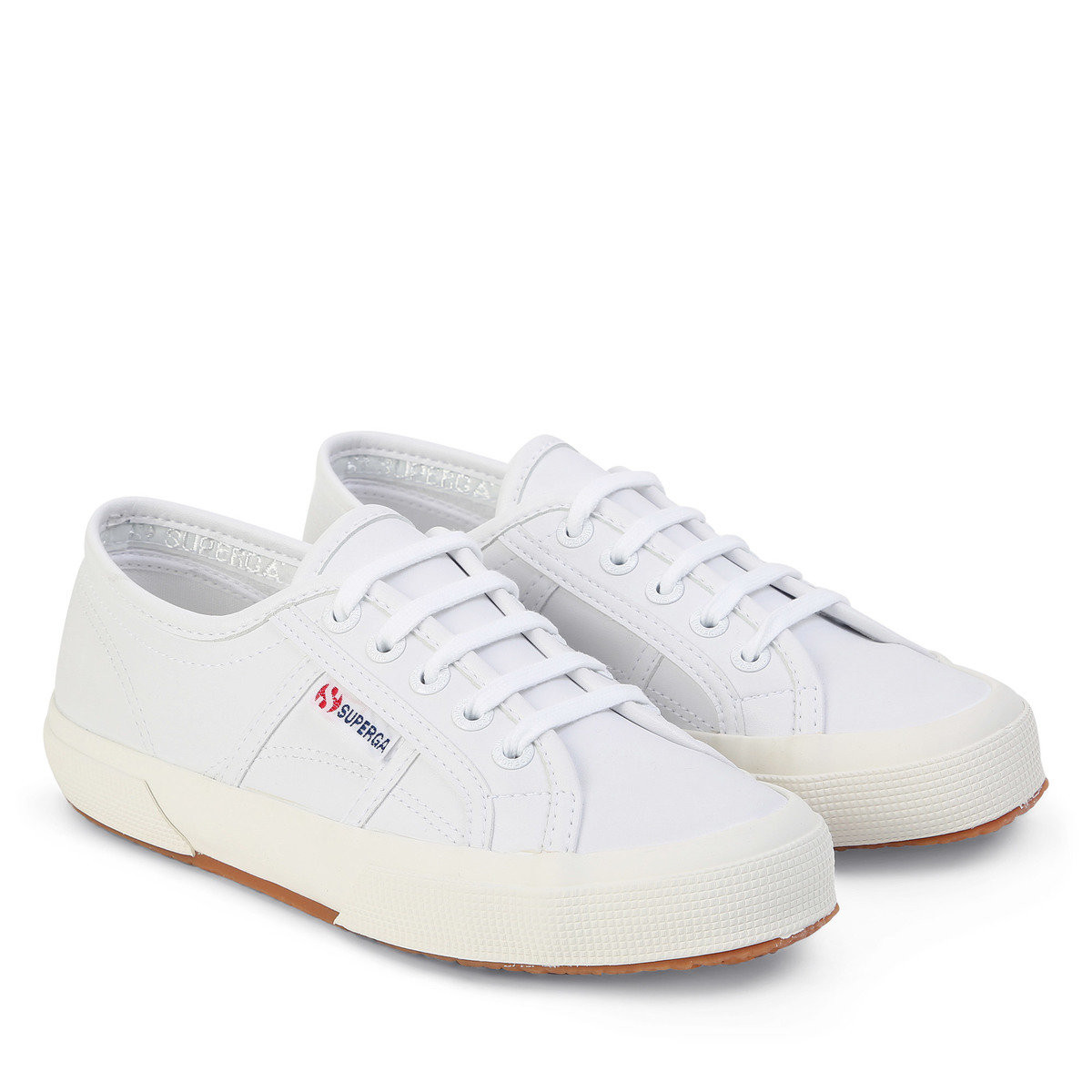 2750 VEGAN LEATHER Optical White _ F Avorio | Superga (UK)