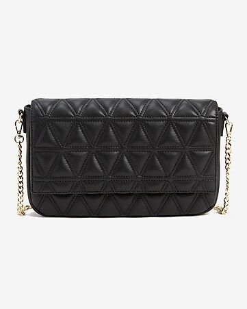 Triangle Quilted Crossbody Bag | Express