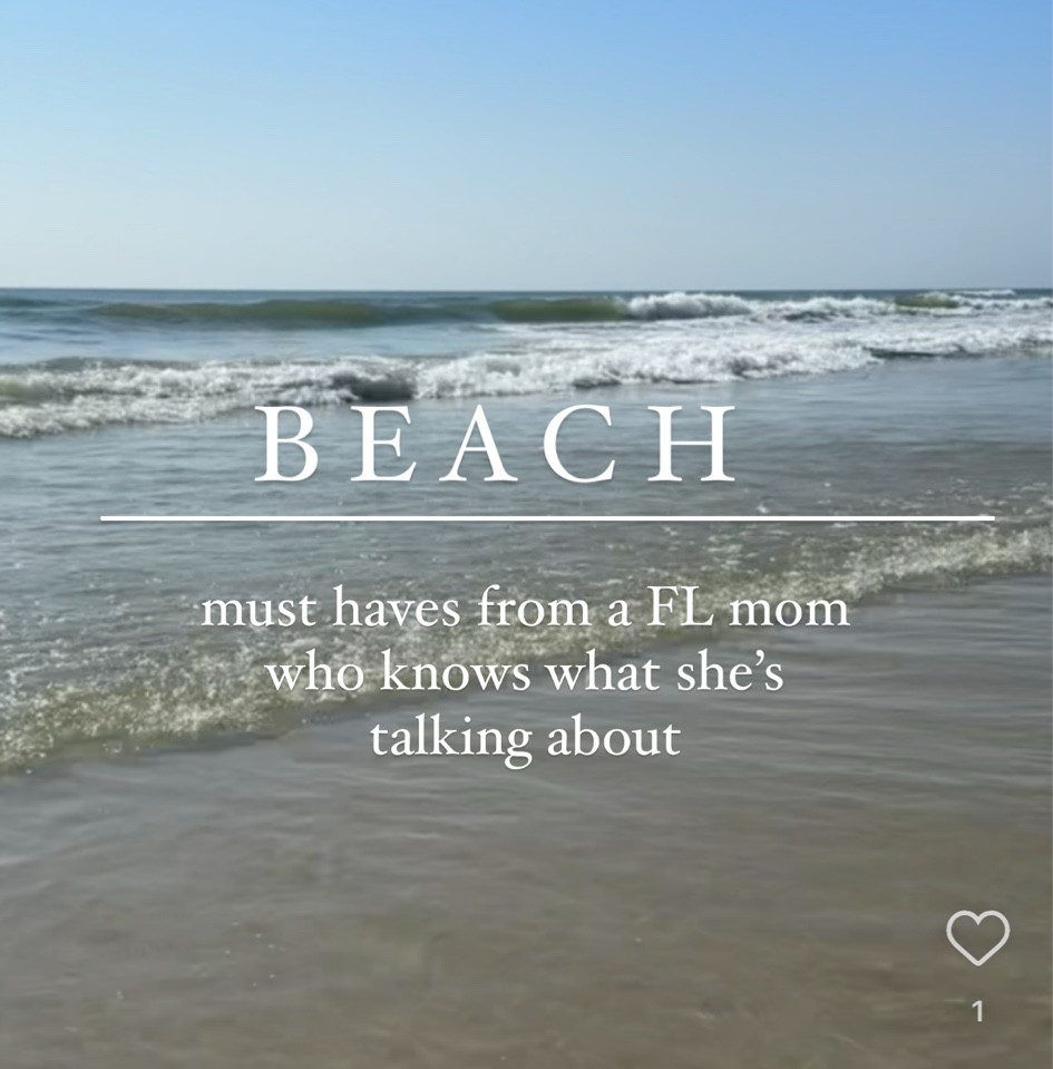 Beach must haves from a FL mom. What do you actually need for your beach trip? I got you! 

#LTKTravel #LTKSwim #LTKFamily