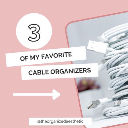 Do your cords and cables keep getting tangled?

Keep things neat and tidy with one of these  organizing options!

#LTKunder100 #LTKunder50 #LTKhome