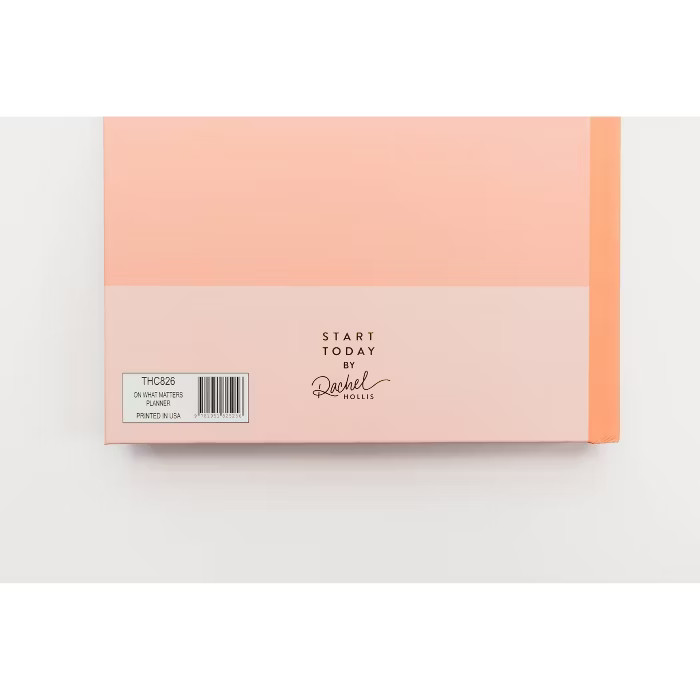 Focus on What Matters Planner - Target Exclusive Edition by Rachel Hollis (Hardcover) | Target