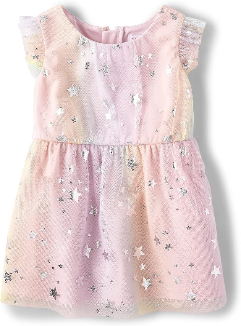 The Children's Place baby-girls And Toddler Girls Short Sleeve Dressey Dresses | Amazon (US)