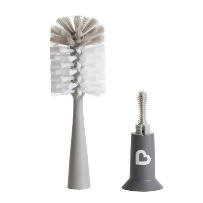 Munchkin Bristle Bottle Brush - Gray | Target