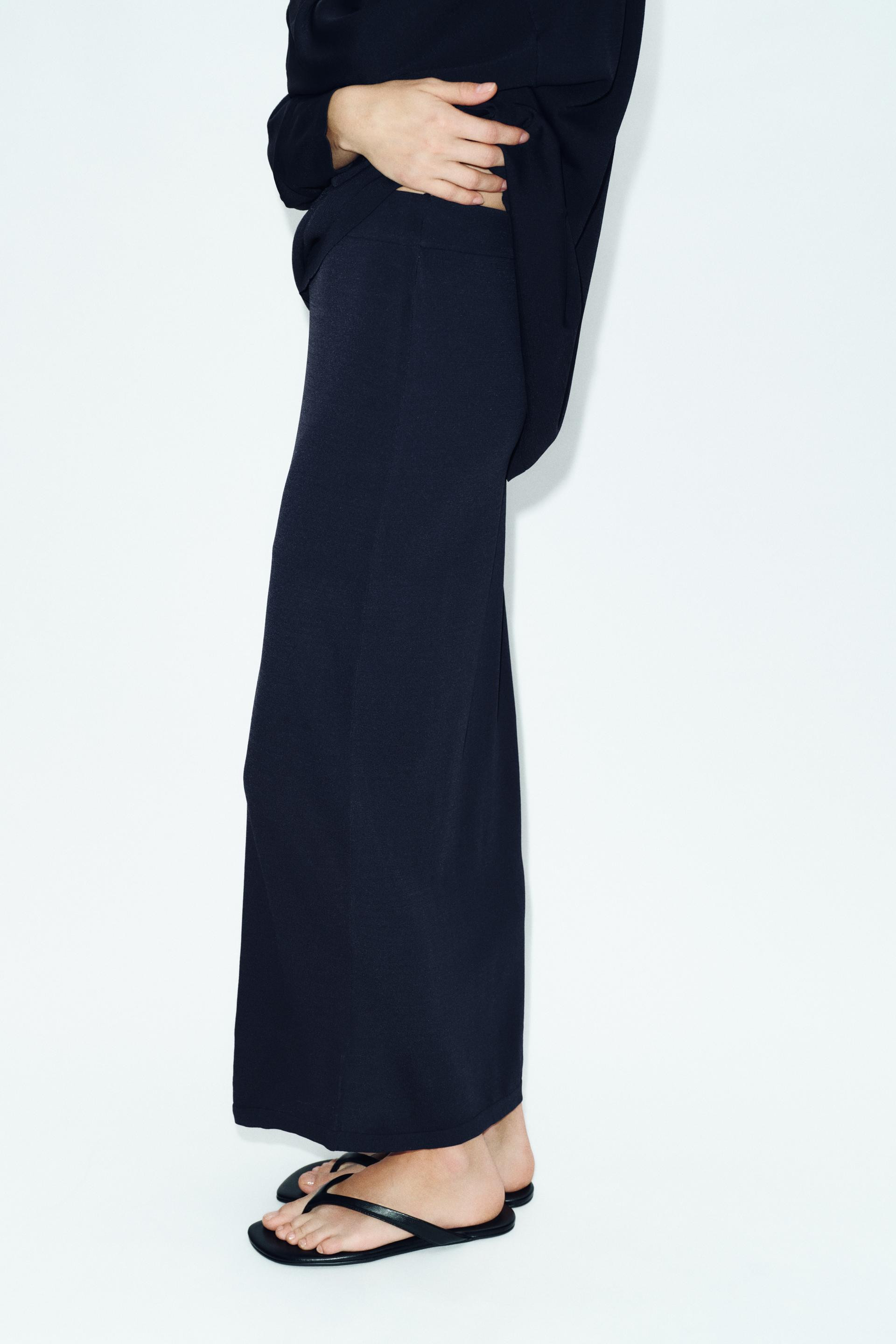 FINE KNIT MIDI SKIRT | Zara UK