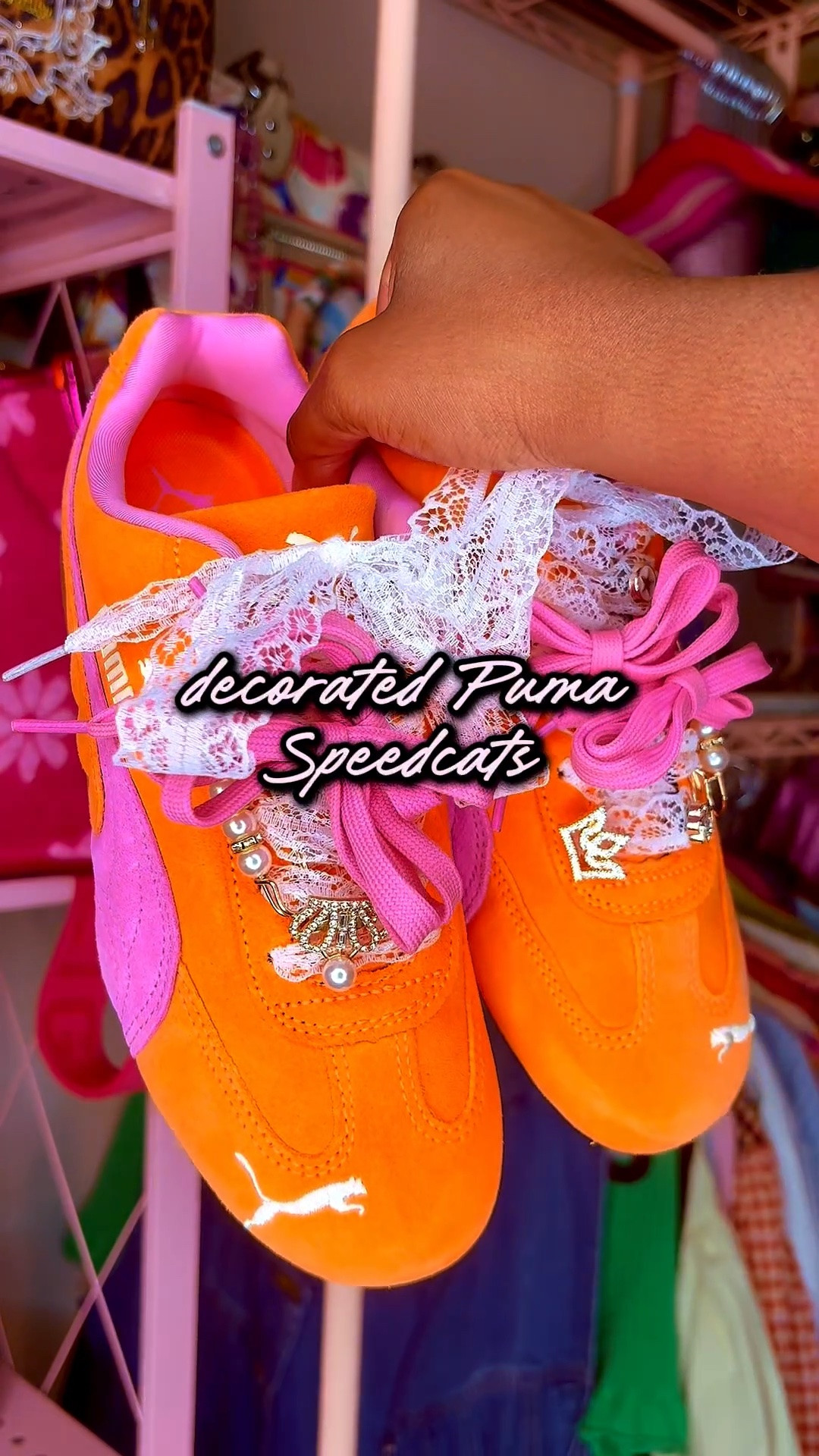 decorated my Puma Speedcat OGs + I feel these shoes are my newest obsession 💕🧡 I had no clue how cute the speedcats were!!! I am so ready to style these 😫 looks like this exact color way is sold out, but I tagged many other really 🔥 optionsss 🫶🏾

#LTKootd #LTKSaleAlert #LTKmomlife