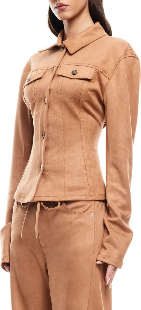 Rider Faux Suede Jacket | Nordstrom