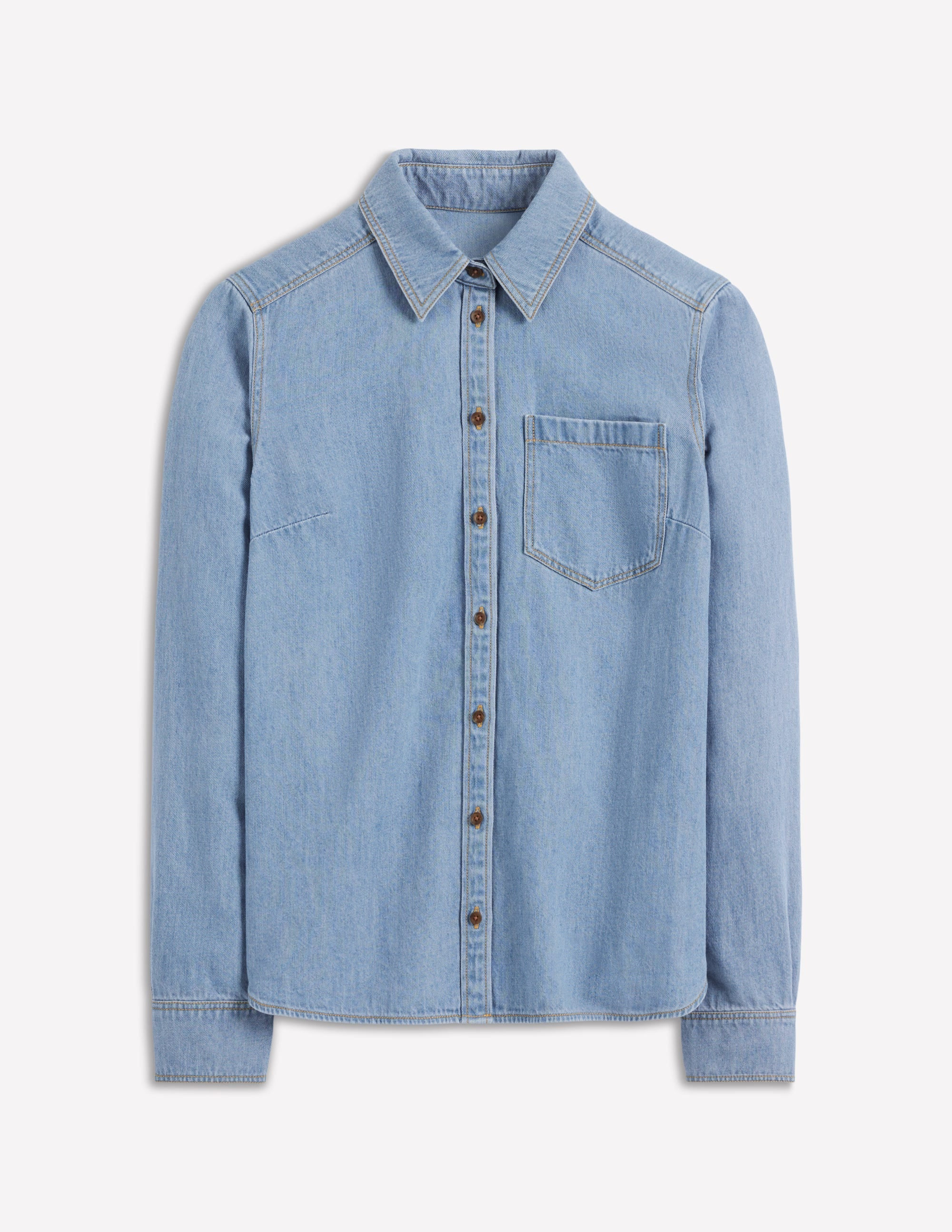 Denim Shirt-Light Authentic | Boden UK
