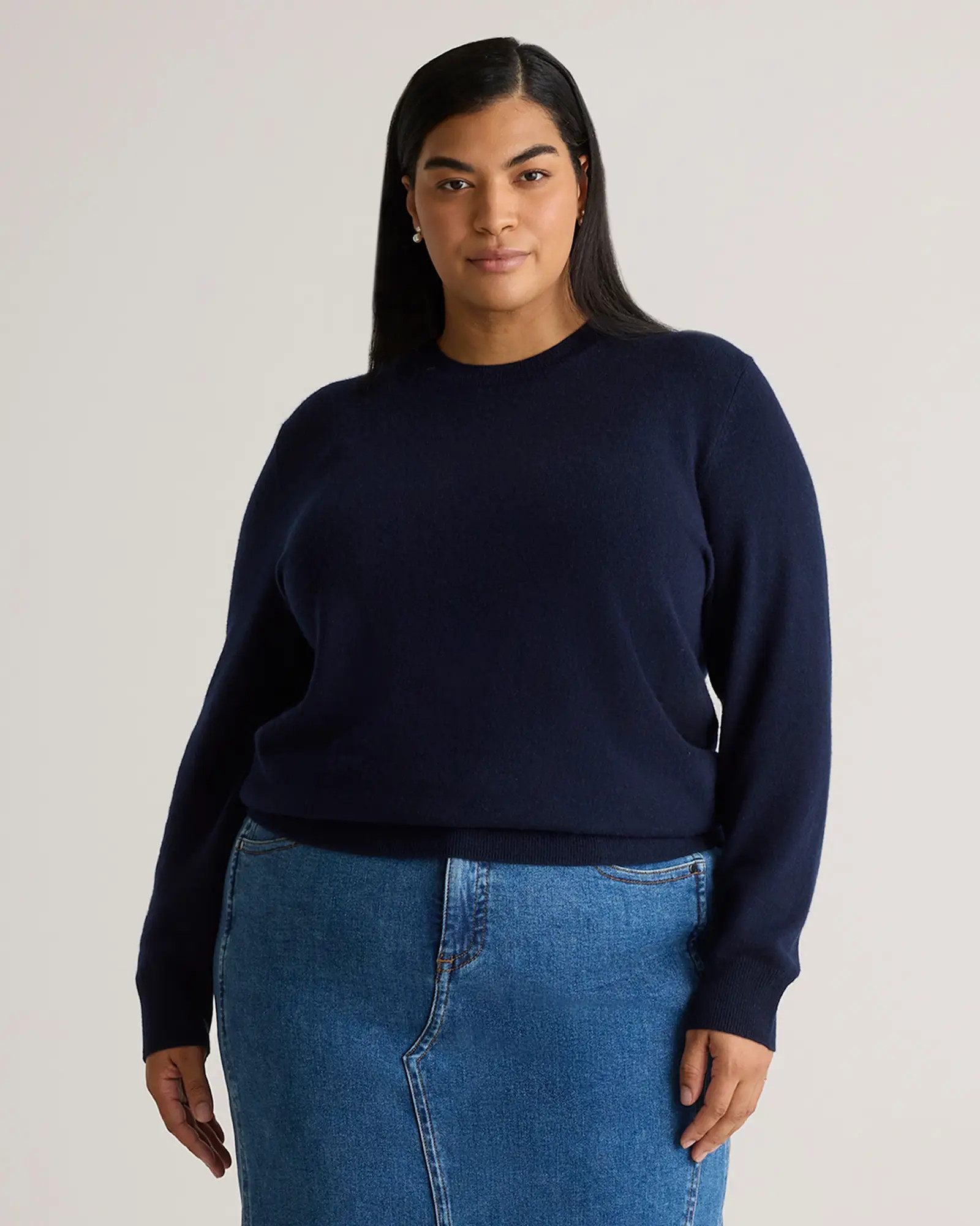 Mongolian Cashmere Crewneck Sweater - Plus Size | Quince