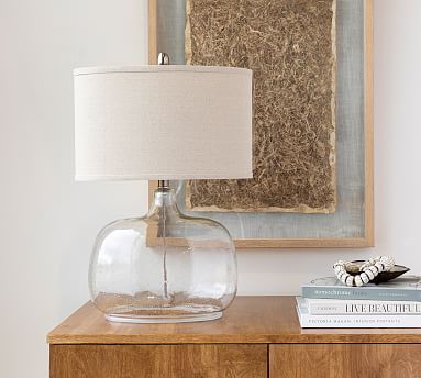Aponi Hand-Blown Glass Table Lamp | Pottery Barn (US)