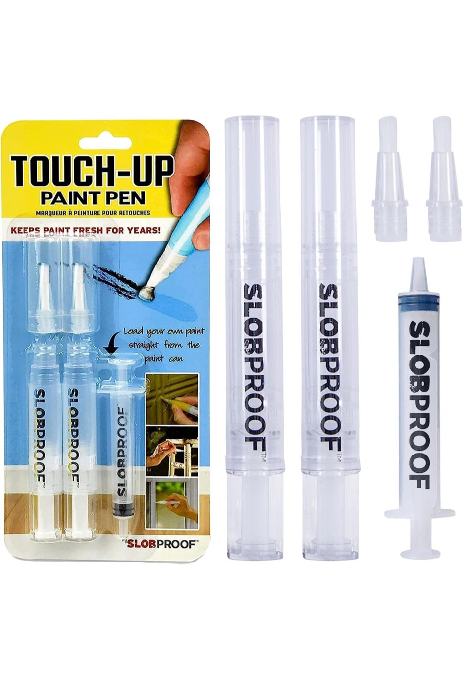 I can’t believe I just learned about these refillable paint pins for wall touchups. How it works as you refill the pen with your current wall color. The paint lasts for years simply wash off the brush and replace the airtight cap and store your pens away. No more needing to bring out your whole paint bucket to touch up scratches on your walls. Such a game changer for the home! 

#LTKHome #LTKStyleTip