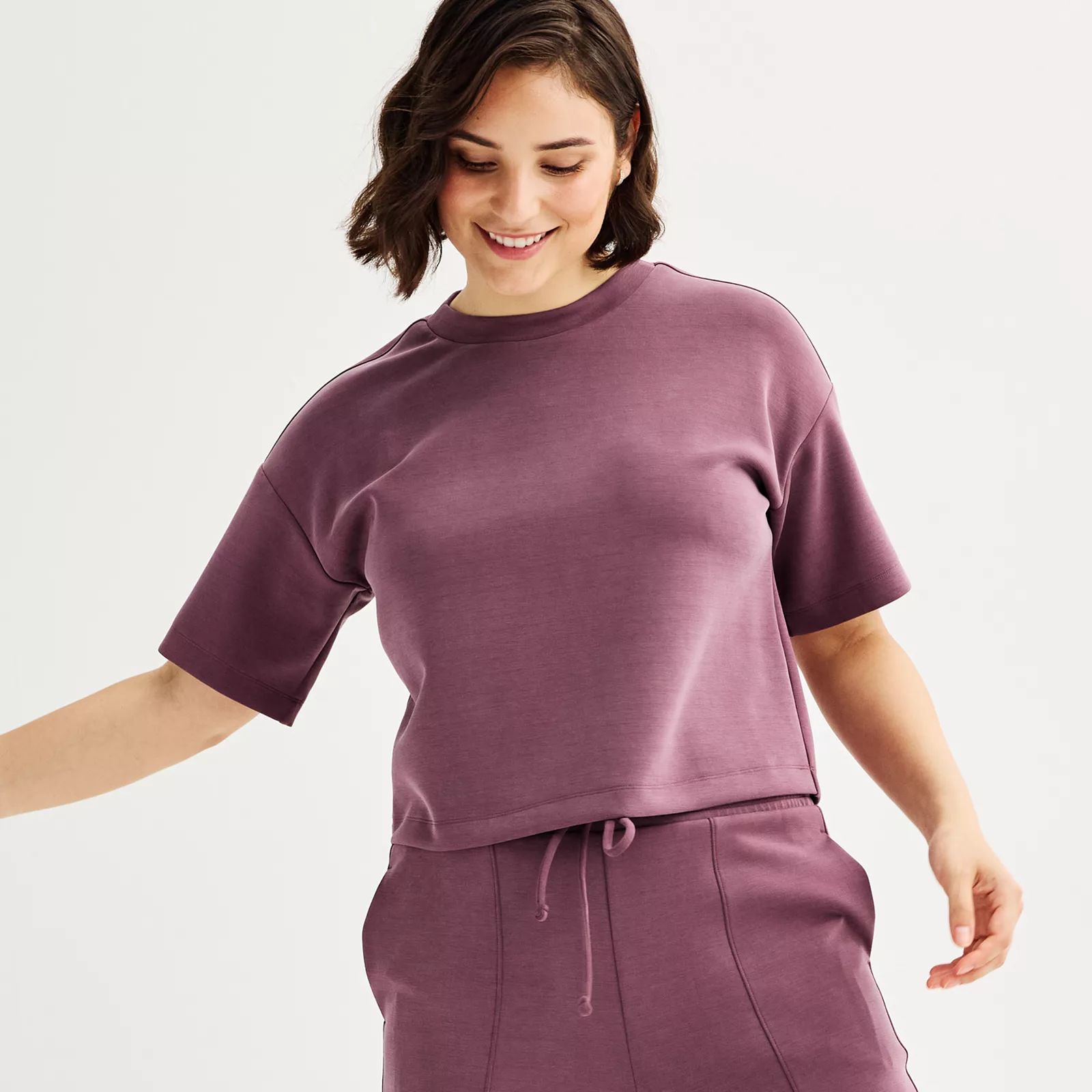 Women's FLX Solace Boxy Tee | Kohl's