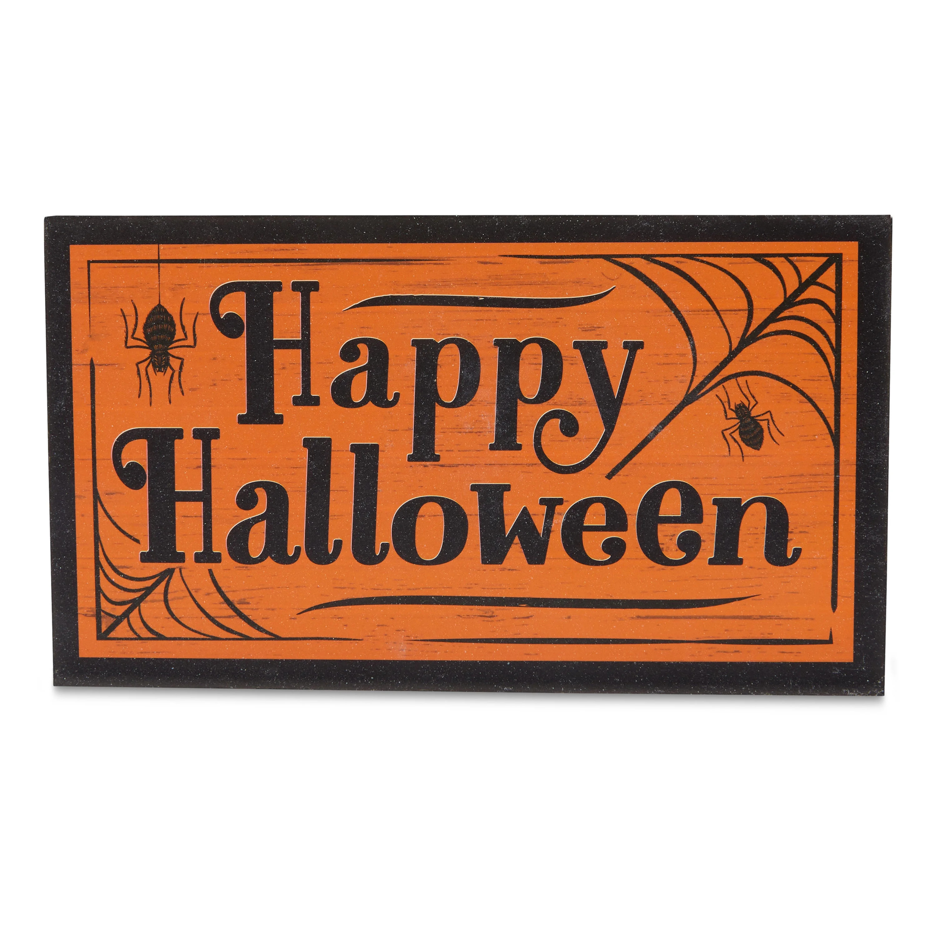 Halloween, Fall Tabletop Block Sign Decoration, Happy Halloween, Orange, 7", Adult, Way to Celebr... | Walmart (US)