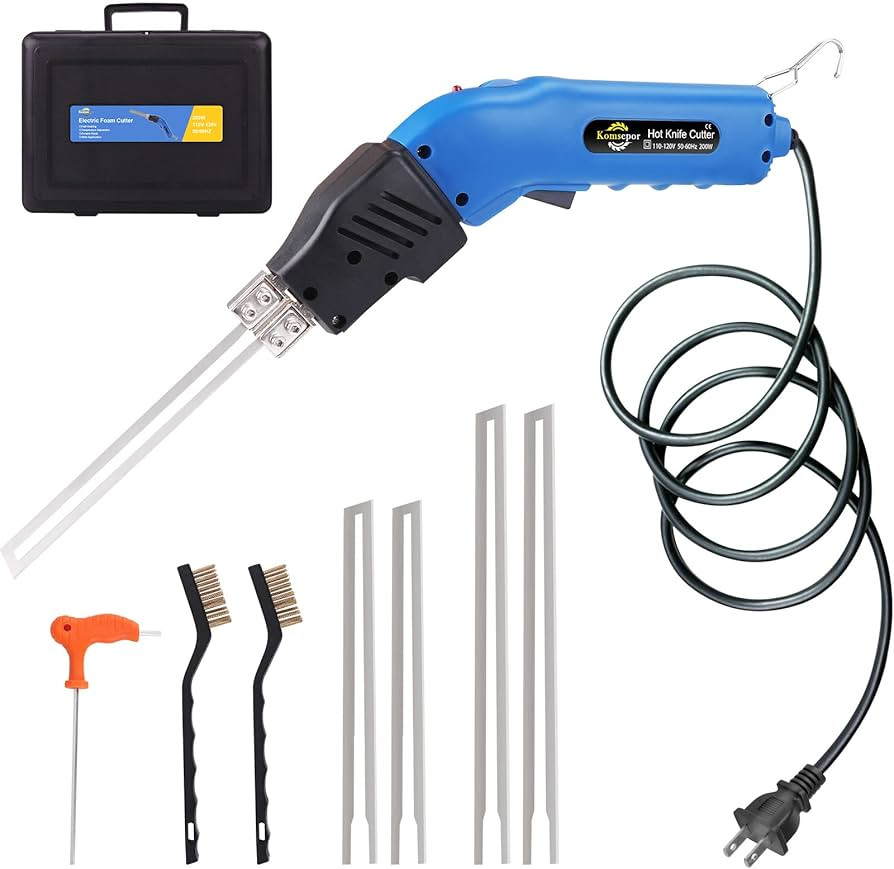 Foam Cutter Electric Hot Knife Styrofoam Cutter Foam Cutting Tool Air Cooled Hot Knife Foam Cutte... | Amazon (US)