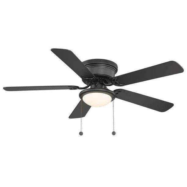 Hugger 52 in. LED Black Ceiling Fan | Walmart (US)