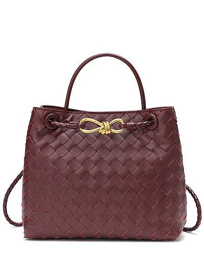 Woven Leather Top Handle Shoulder Bag | Gilt & Gilt City