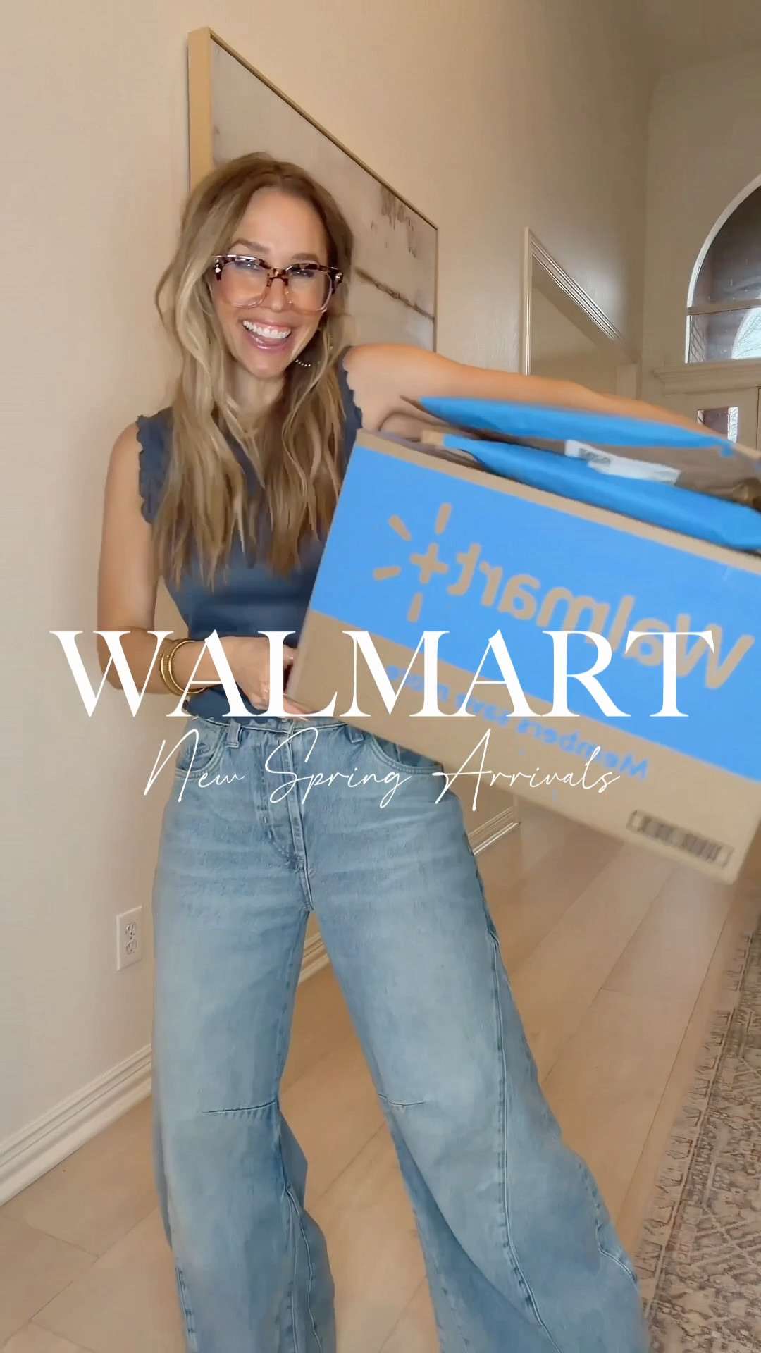 ✨SCROLL TO SHOP✨

🌸 Walmart Spring Haul Y’all! 🌸

INTRO OUTFIT 
•FP Frills Tank: S / TTS
•FP Barrel Flare Jeans: 27 / TTS 

OUTFIT 1️⃣
•Denim Top: M / went up 1 size 
•Red Track Pants: S / TTS

OUTFIT 2️⃣
•Black Tank: S / TTS
•Barrel Jeans: 4 / TTS (run a tad big)

OUTFIT 3️⃣
•Overalls: S / TTS 

OUTFIT 4️⃣
•White Tie Front Top: S / TTS

OUTFIT 5️⃣
•Grey Scuba Knit Zip Neck Top: S / TTS

•OUTFIT 6️⃣
Oversized Denim Jacket: S / TTS