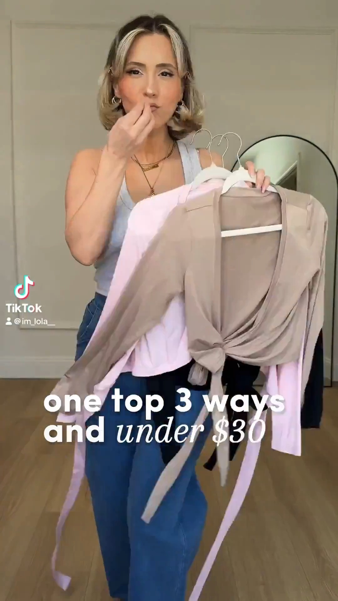 1 top, so many ways 🙌🏼  under $30 👏🏼

Wearing top in SMALL 
jeans size 4 
Everything in XS. If that’s not available, then I’m wearing small 

#LTKgrwm #LTKPetite #LTKootd