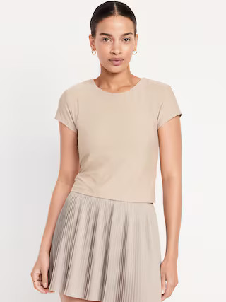 PowerSoft Support Crop Top | Old Navy (US)