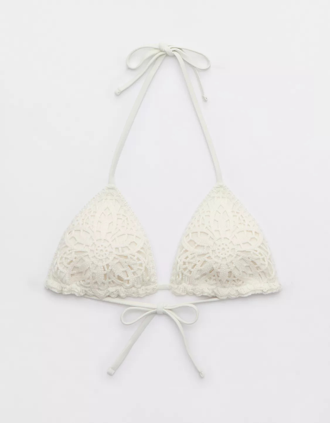Aerie The Sun-Lover Crochet Bikini Top | American Eagle Outfitters (US & CA)