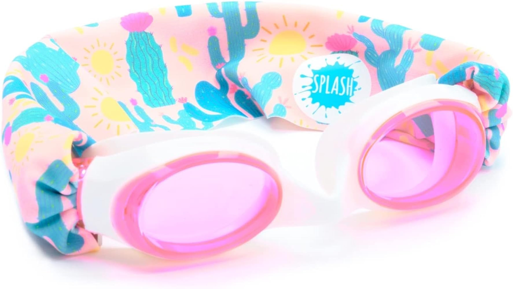 Splash Place SWIM GOGGLES with Fabric Strap - Fun, Fashionable, Comfortable - Adult & Kids Swim G... | Amazon (US)
