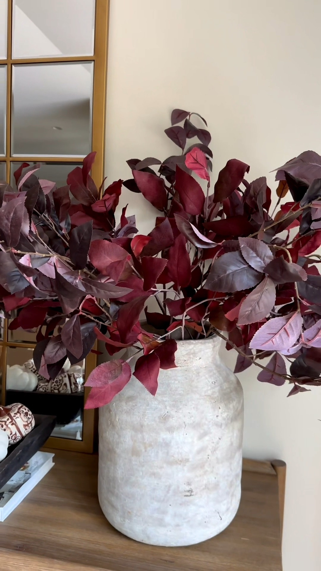 Affordable and beautiful faux floral arrangement from Michael’s for fall 2026

11 stems in total. 6 salal and 5 lemon leaf

#LTKSeasonal #LTKHome