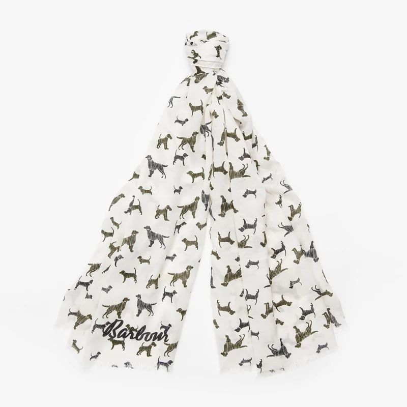 Barbour® Scribble Dog Print Scarf | Orvis (US)