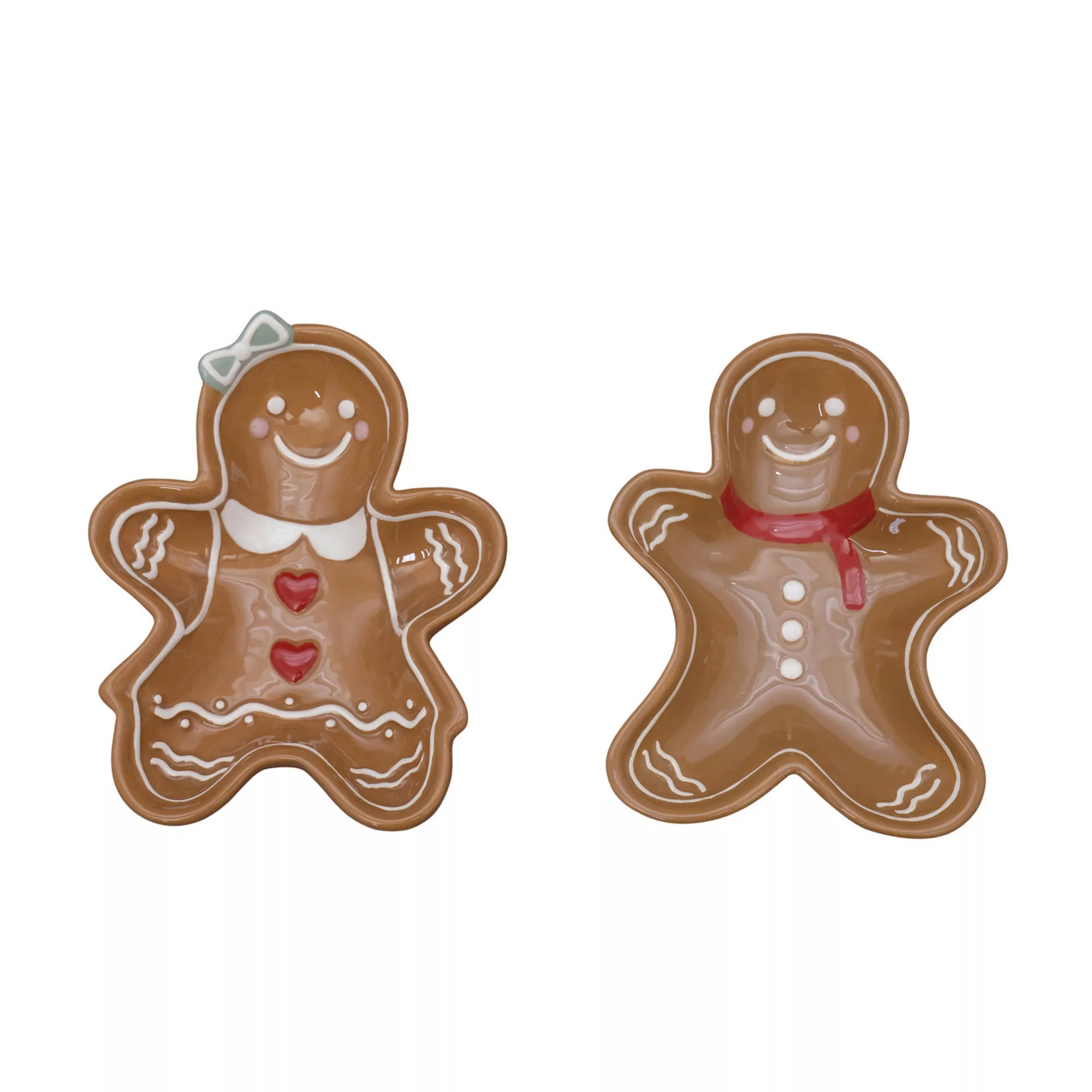St. Nicholas Square® Gingerbread Figural Dip Bowls Set of 2 | Kohl's