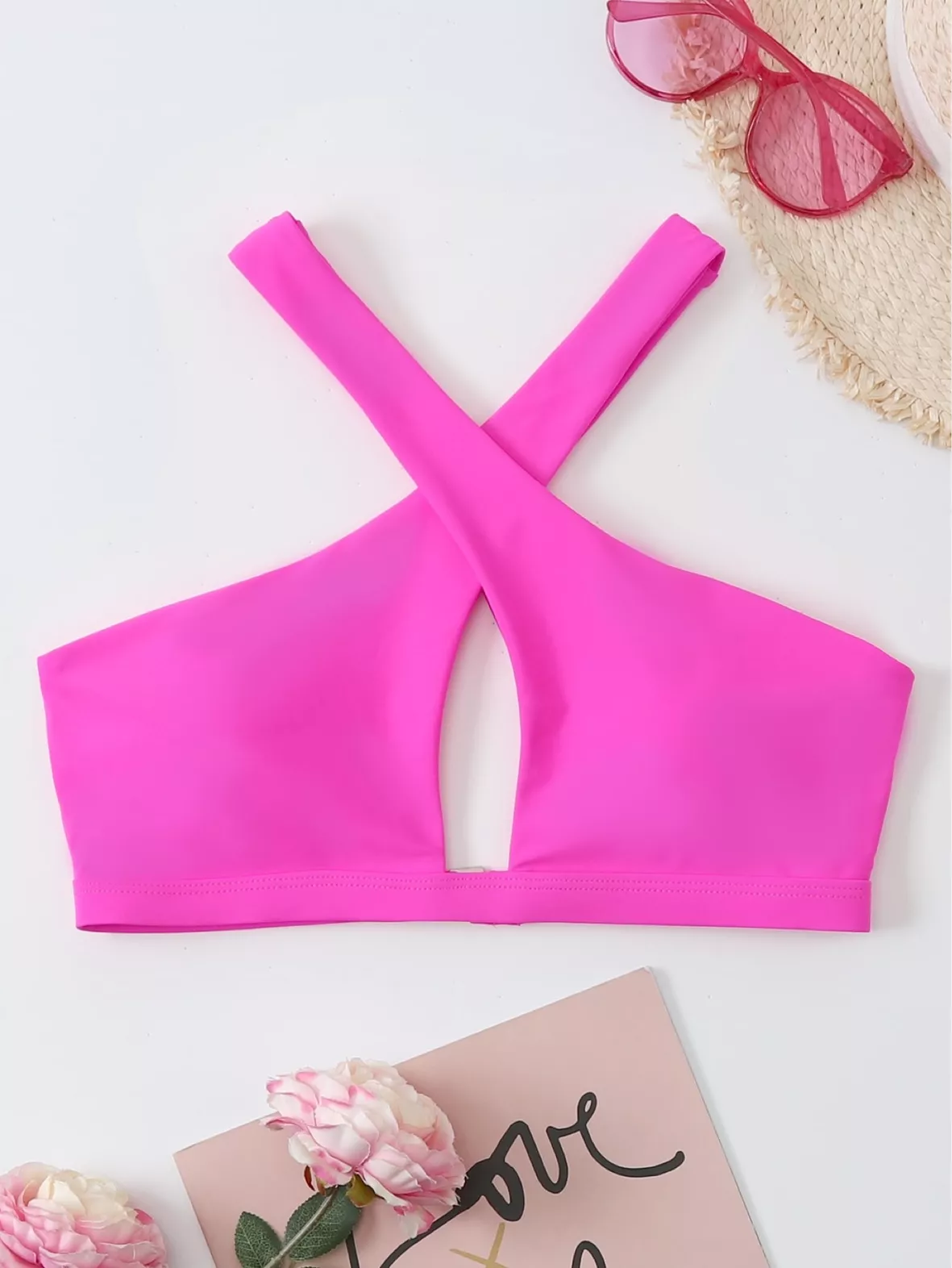 Pink Gilly Hicks ‘Let’s Bounce’ sports bra