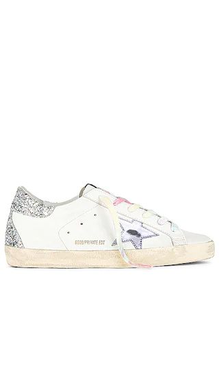 X REVOLVE Superstar Sneaker in White, Violet, & Silver | Revolve Clothing (Global)