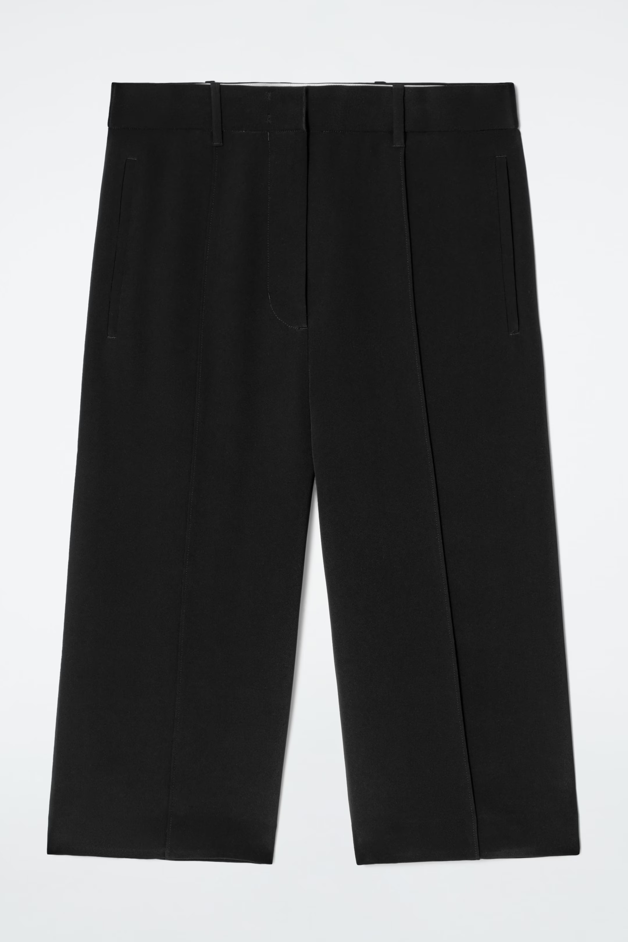 TAILORED SILK SHORTS - CARBON | COS | COS (AU)