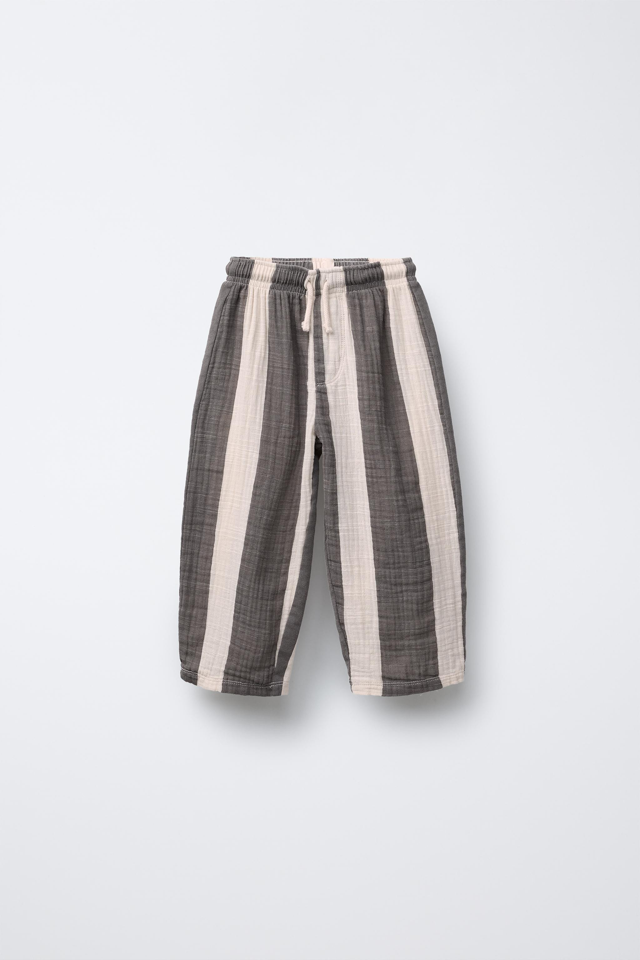 STRIPED COMBINATION PANTS | Zara US