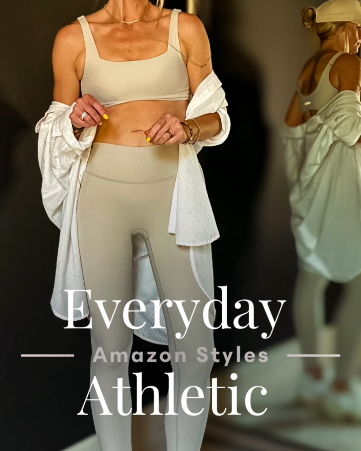 Some days, getting dressed feels like polyester and spandex🧘🏼‍♀️🏃🏼‍♀️Whether you’re workin out, or not even considering breaking a sweat, there’s always room for athleisure. 
•
#EverydayAthletic #AthleisureStyle #AmazonFashion #CasualChic #ComfortAndStyle #RealLifeFashion #EffortlessStyle #ComfyAndChic #DailyAthleisure #FashionFinds #ComfyVibes #AmazonFinds 


#LTKFitness #LTKFindsUnder50 

#LTKfitnessgoals #LTKootd #LTKActive