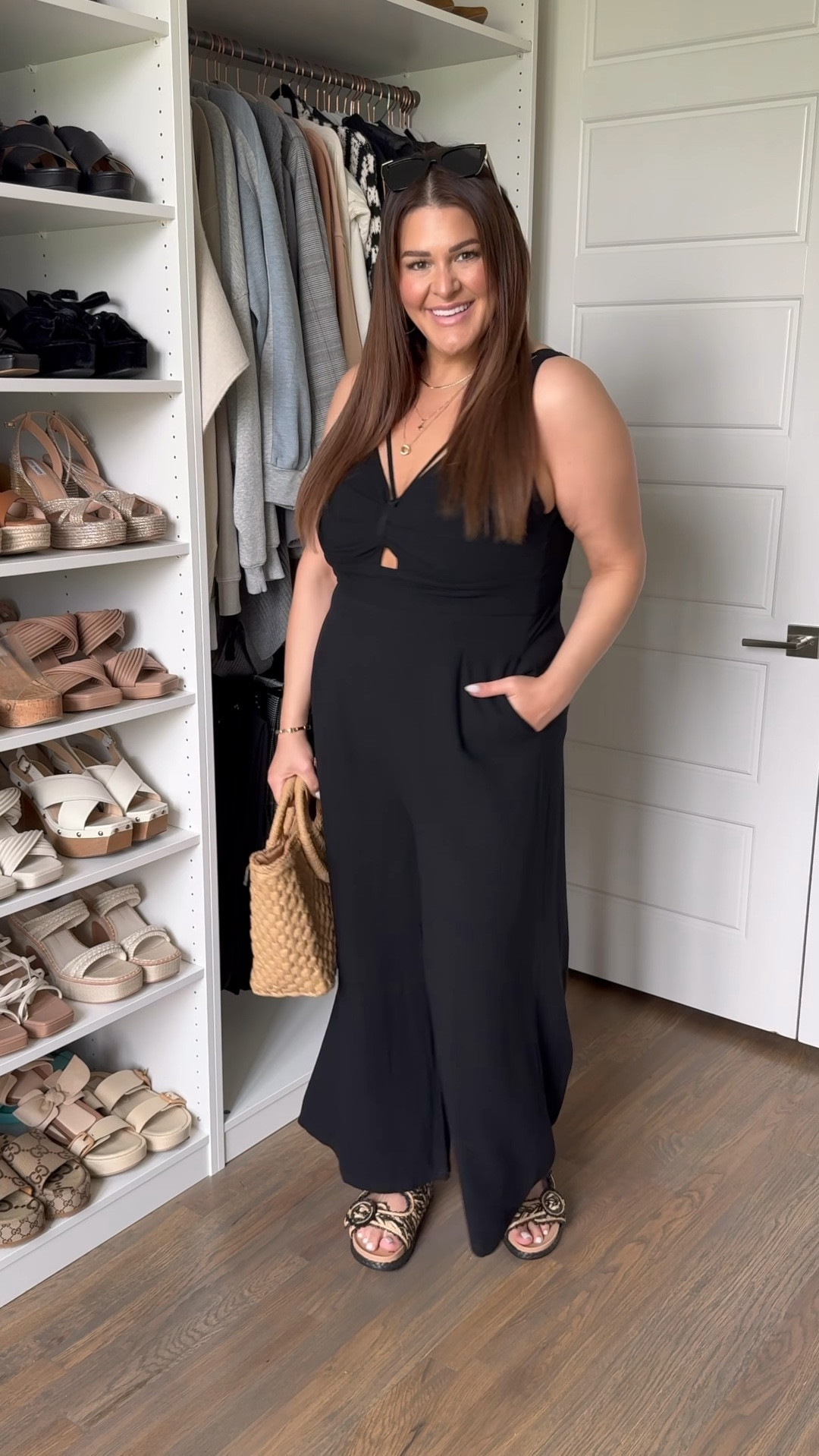 This Amazon jumpsuit may be one of my all time best finds. It's so comfy, has pockets, doesn't wrinkle easily and comes in a TON of colors. And my chic new sandals are 30% off right now!

Size XL

Follow me @curvestocontour for more midsize XL, Size 14 outfits on @shop.LtK

#springoutfits #midsize #affordablestyle #size16 #size14style #elevatedbasics #vacationoutfit #styleover30 Casual fashion, elevated basics, mom style, midsize fashion, midsize style, spring style, spring fashion, size 16 

#LTKShoeCrush #LTKMidsize #LTKFindsUnder50