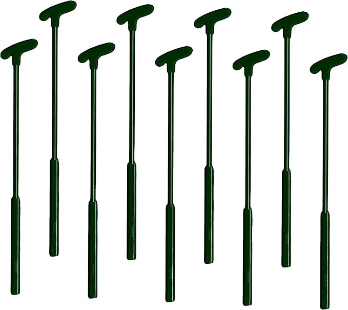 Coffee and Cocktail Stirrers, Reusable Plastic Drink Stirrer Sticks, 24 Swizzle Sticks, Use as a ... | Amazon (US)