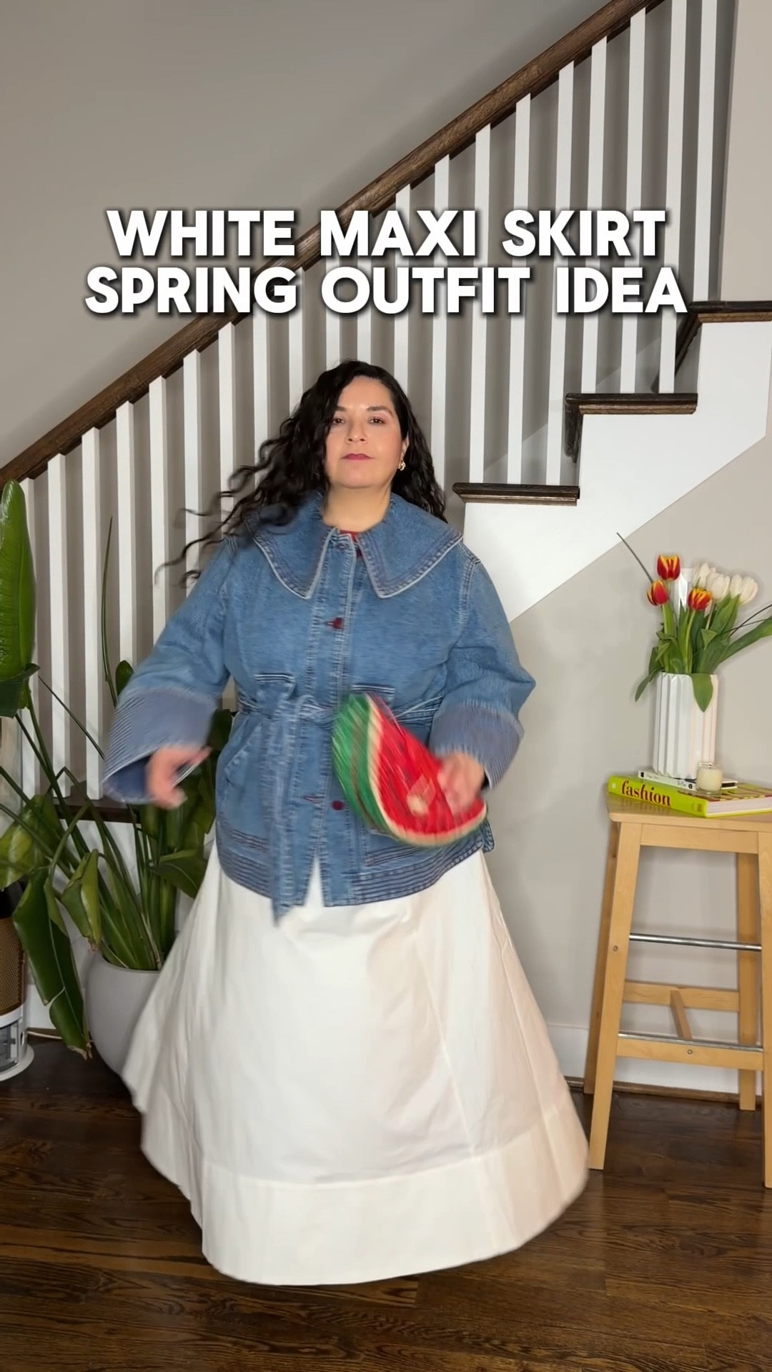 This white maxi skirt is one of those spring pieces that just makes everything feel lighter.
I was a little nervous about the length since it’s not petite, but I’m wearing a size L and it actually works really well, not tight, and the length feels right on me. It’s easy, comfortable, and one of those pieces you can style a hundred different ways.
Paired it with a denim jacket and red sneakers for a casual moment, but this skirt will go with literally everything. Only thing I wish it had? Pockets.
Linking the exact skirt and similar pieces below.

#LTKootd #LTKspring #LTKPetite