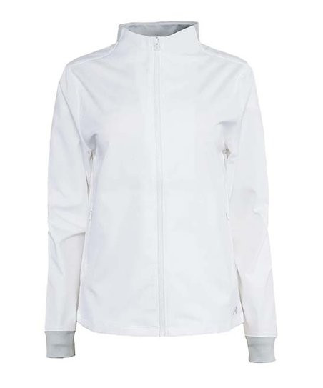 White Windstrike Half-Zip Jacket - Women | Zulily