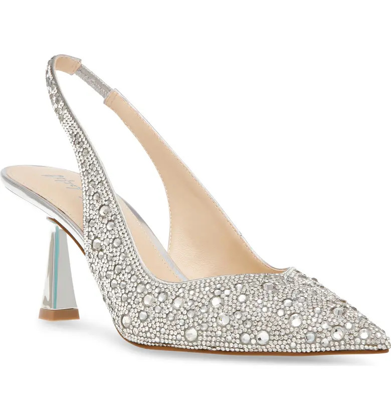 Betsey Johnson Clark Slingback Pointed Toe Pump (Women) | Nordstrom | Nordstrom