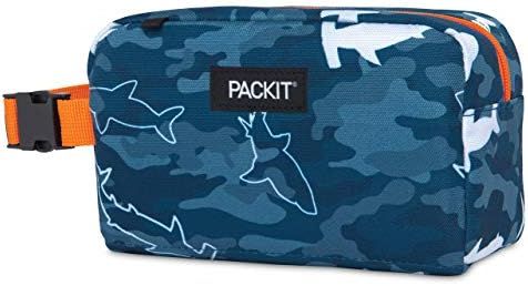 PackIt Freezable Reusable Snack Box, Camo Sharks (PKO-SX-CAS) | Amazon (US)