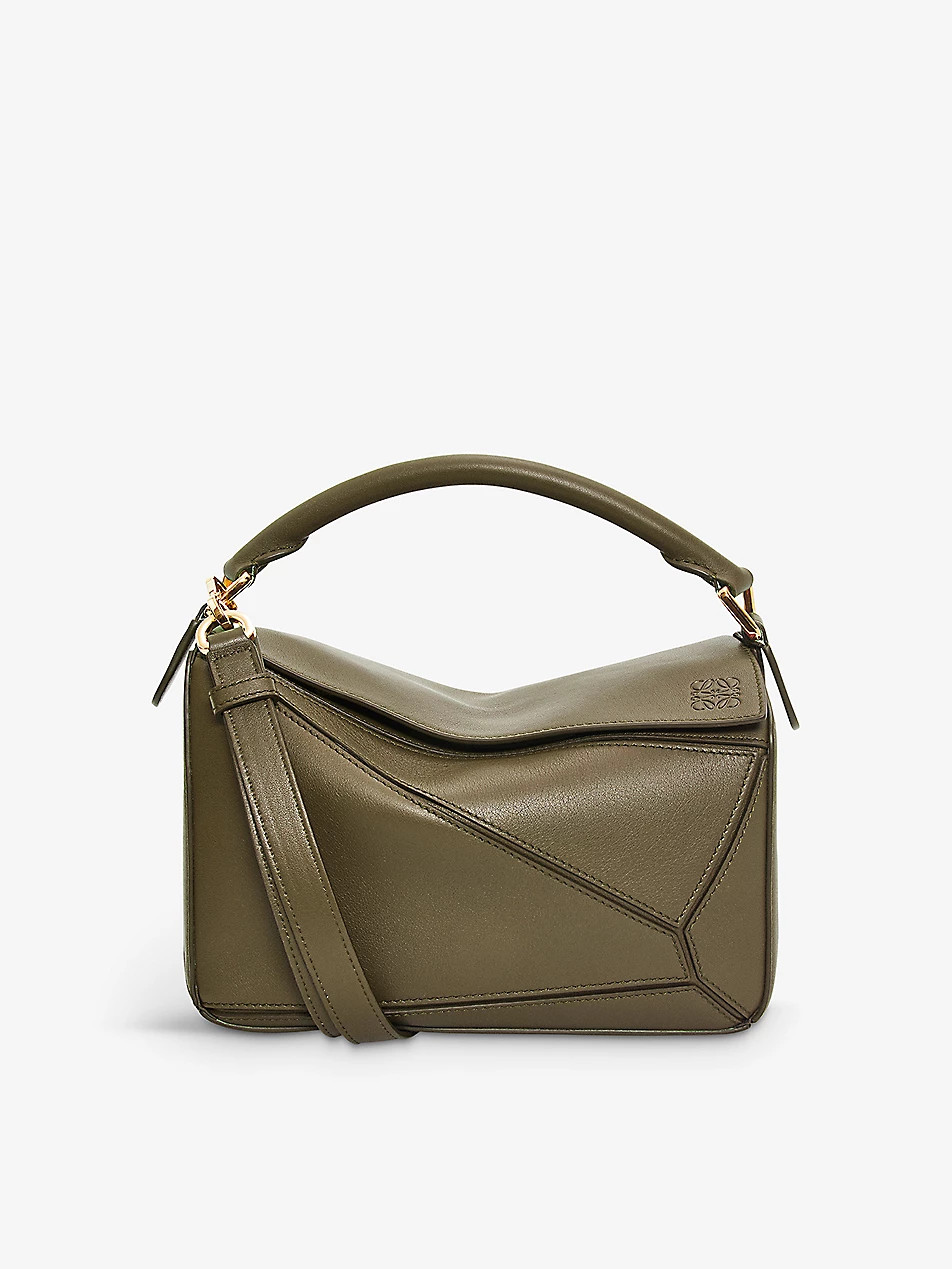 Puzzle small leather shoulder bag | Selfridges