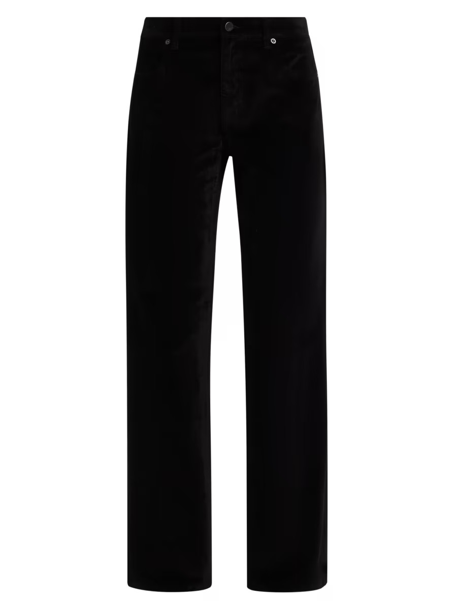 Ruby Stretch-Velvet Pants | Saks Fifth Avenue