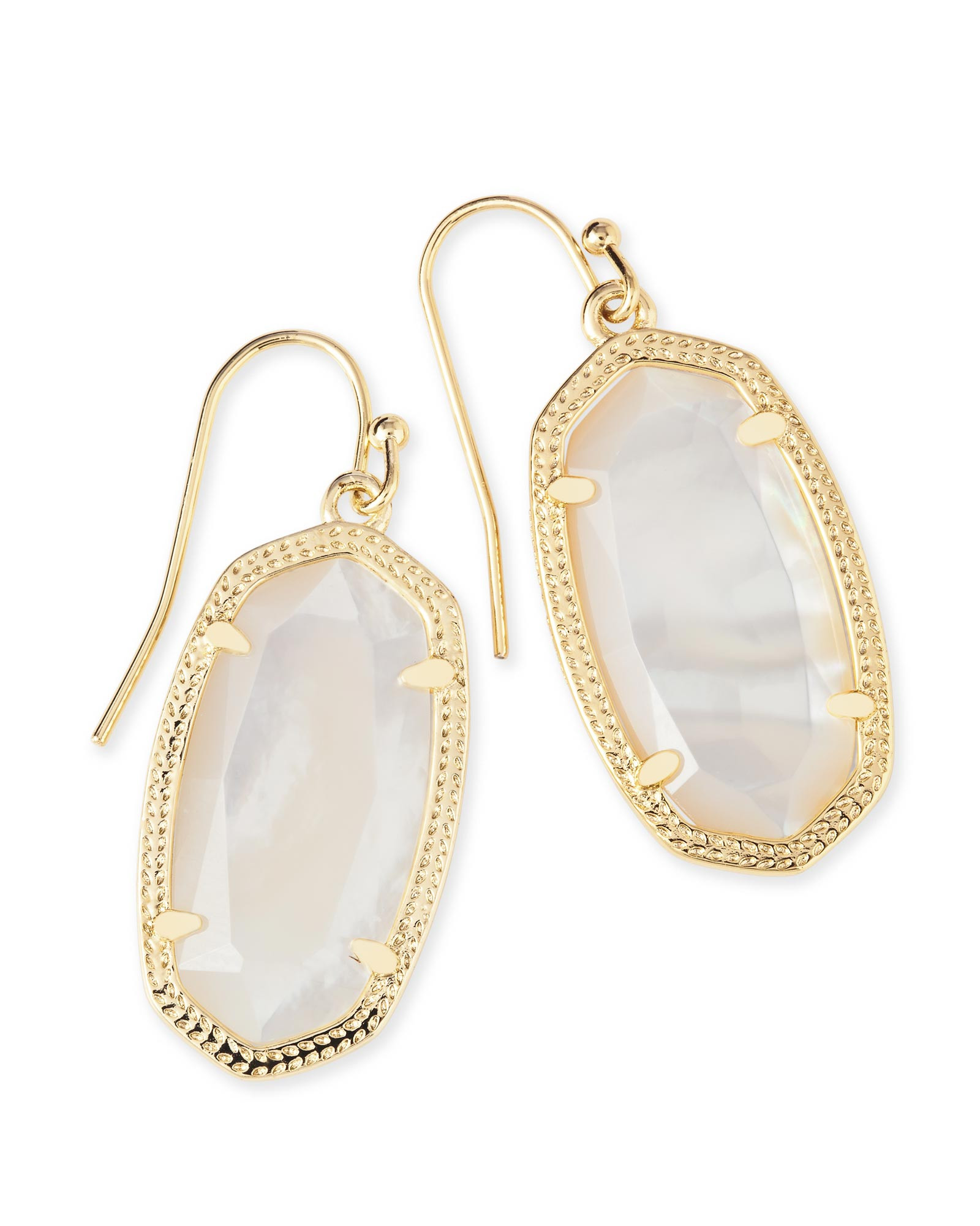 Dani Earrings in Ivory Pearl | Kendra Scott