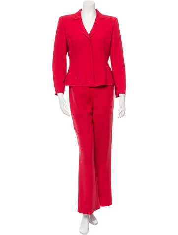 Akris Wool Wide-Leg Pantsuit | The Real Real, Inc.