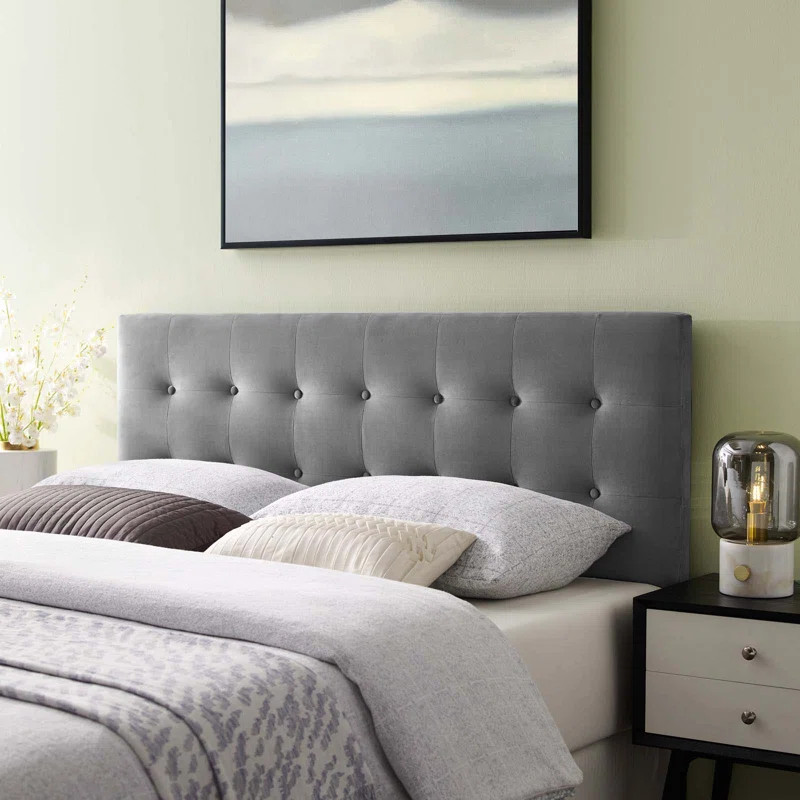 Copper Grove Worishofen Velvet Headboard by Modway | Wayfair North America