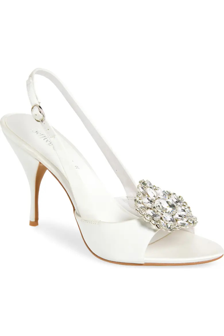 Jeffrey Campbell Triomphe Crystal Embellished Slingback Sandal (Women) | Nordstrom | Nordstrom
