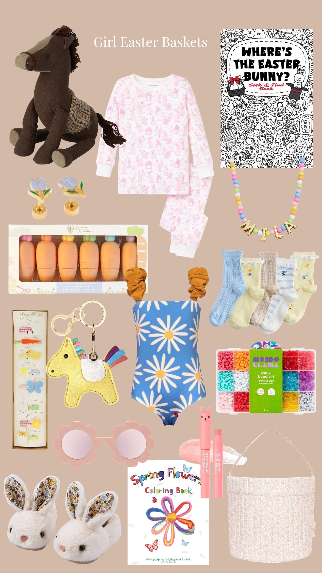 Girl Easter Baskets 🤍🐣

#LTKKids #LTKSeasonal