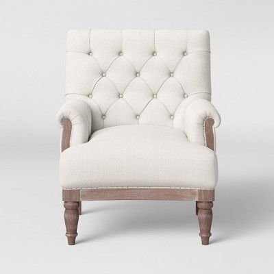 Alford Rolled Arm Tufted Chair - Threshold™ | Target