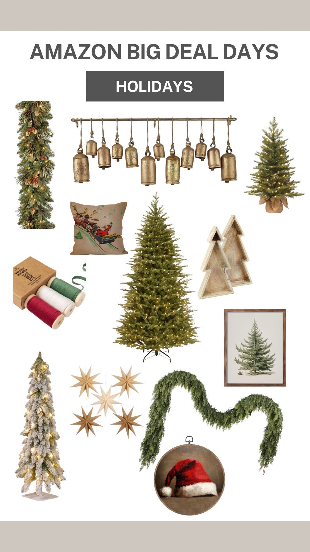 Amazon Deal Days Christmas Decor. Buy holiday decor now on sale for decorating in a few weeks. 

#LTKStyleTip #LTKSeasonal #LTKSaleAlert