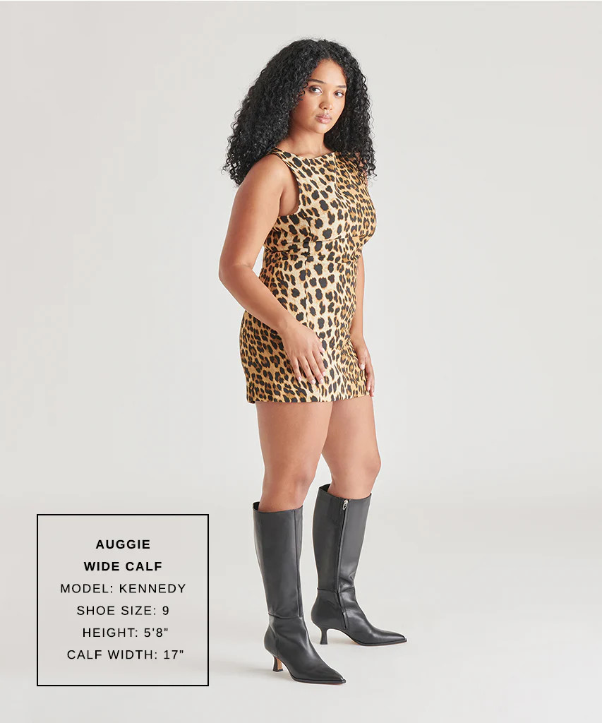 Auggie Wide Calf Boots | Black Leather Boots by Dolce Vita | DolceVita.com