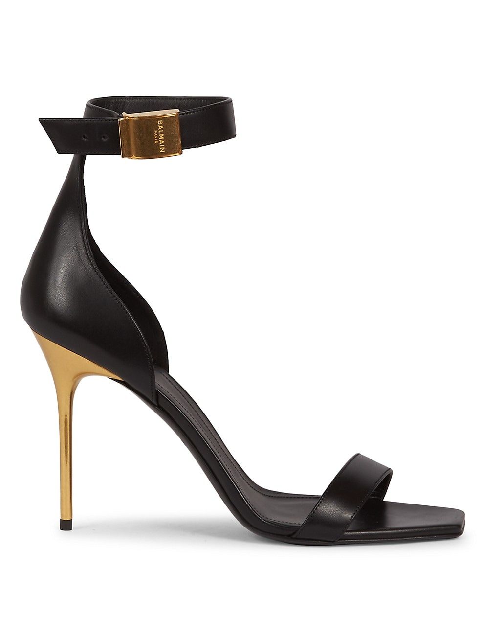 Uma Leather Ankle-Strap Sandals | Saks Fifth Avenue