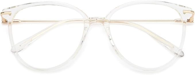 Gaoye Blue Light Blocking Glasses Women/Men, Fashion Cat Eye Fake Eyeglasses UV Ray Filter Comput... | Amazon (US)